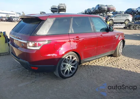 2017 Land Rover Range Rover Sport 3.0L V6 Supercharged Hse из США, поврежденный, VIN SALWR2FV3HA683325